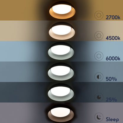 ANATOLIA 61268 Κρεμαστή Πλαφονιέρα Οροφής LED CCT 60W 6900lm 120° AC 220-240V - Εναλλαγή Φωτισμού μέσω Τηλεχειριστηρίου All In One Ψυχρό 6000k+Φυσικό 4500k+Θερμό 2700k Dimmable Φ43cm - Χρυσό