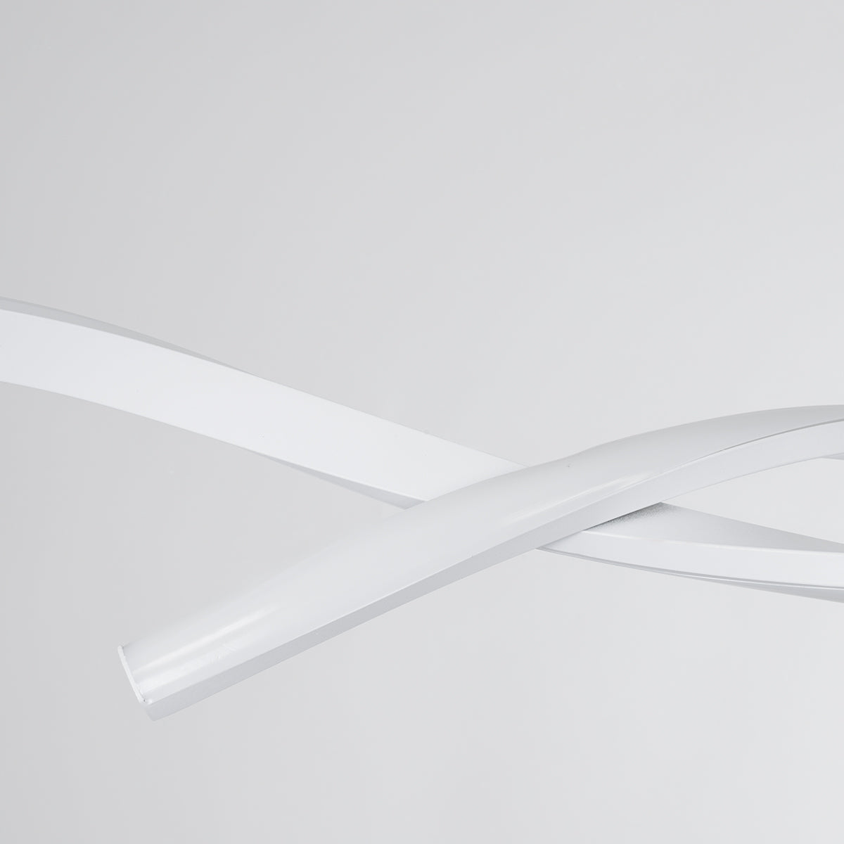 MORALES 61276 Κρεμαστό Φωτιστικό Οροφής Design LED CCT 54W 6048lm 200° AC 220-240V - Εναλλαγή Φωτισμού μέσω Τηλεχειριστηρίου All In One Ψυχρό 6000k+Φυσικό 4500k+Θερμό 2700k Dimmable Μ90 x Π14 x Υ14cm - Λευκό