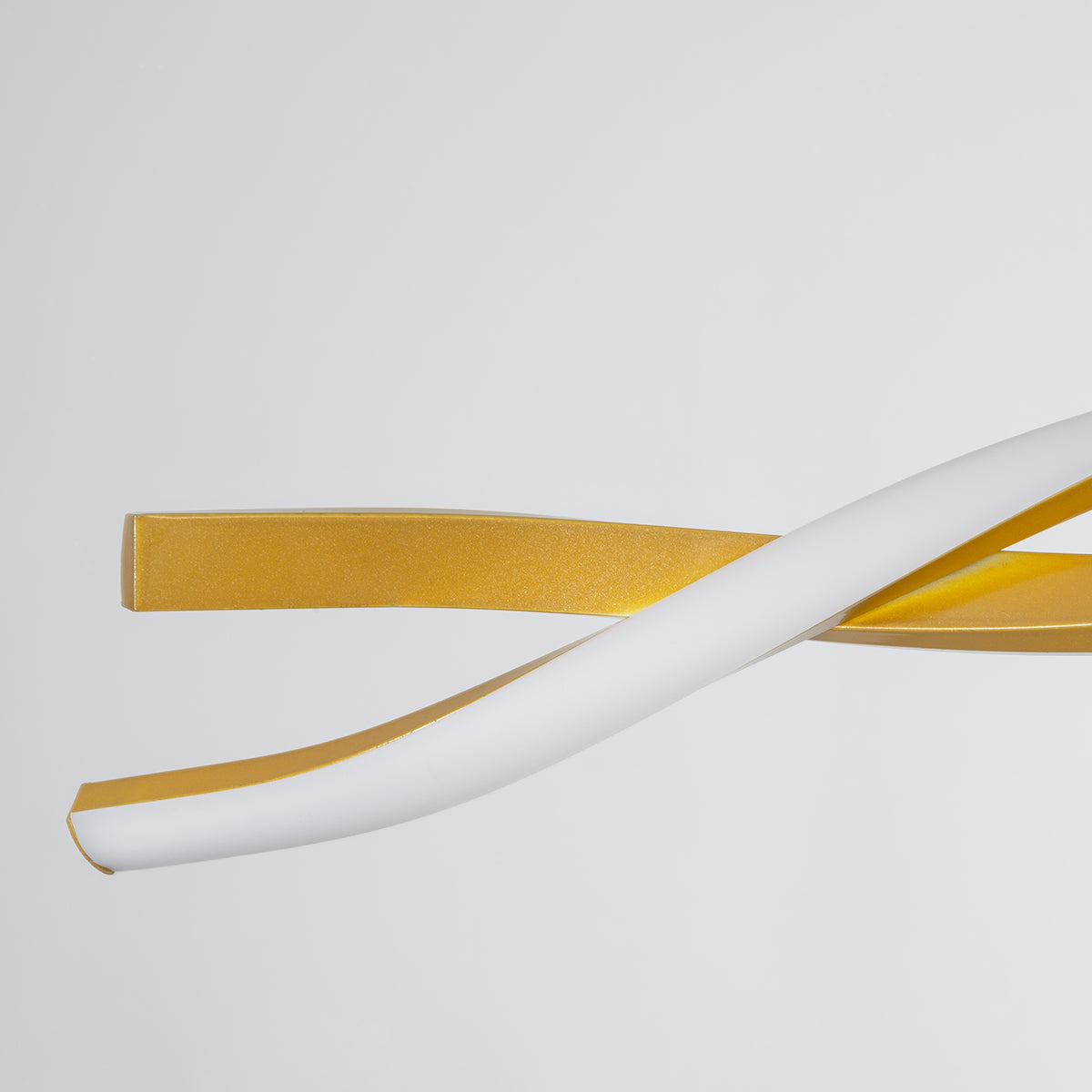 MORALES 61278 Κρεμαστό Φωτιστικό Οροφής Design LED CCT 54W 6048lm 200° AC 220-240V - Εναλλαγή Φωτισμού μέσω Τηλεχειριστηρίου All In One Ψυχρό 6000k+Φυσικό 4500k+Θερμό 2700k Dimmable Μ90 x Π14 x Υ14cm - Χρυσό Πλατίνα