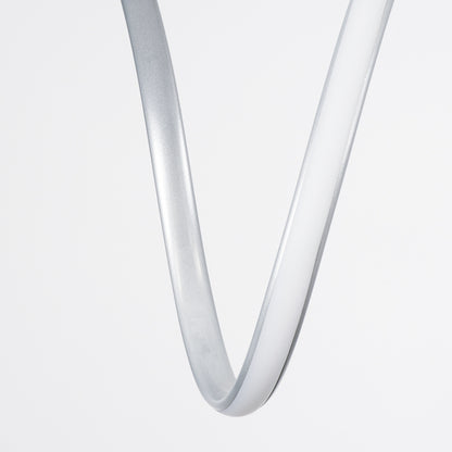 SPIRALE 61285 Κρεμαστό Φωτιστικό Οροφής Design LED CCT 75W 8400lm 300° AC 220-240V - Εναλλαγή Φωτισμού μέσω Τηλεχειριστηρίου All In One Ψυχρό 6000k+Φυσικό 4500k+Θερμό 2700k Dimmable Μ72 x Π25 x Υ30cm - Νίκελ Ασημί Βούρτσας