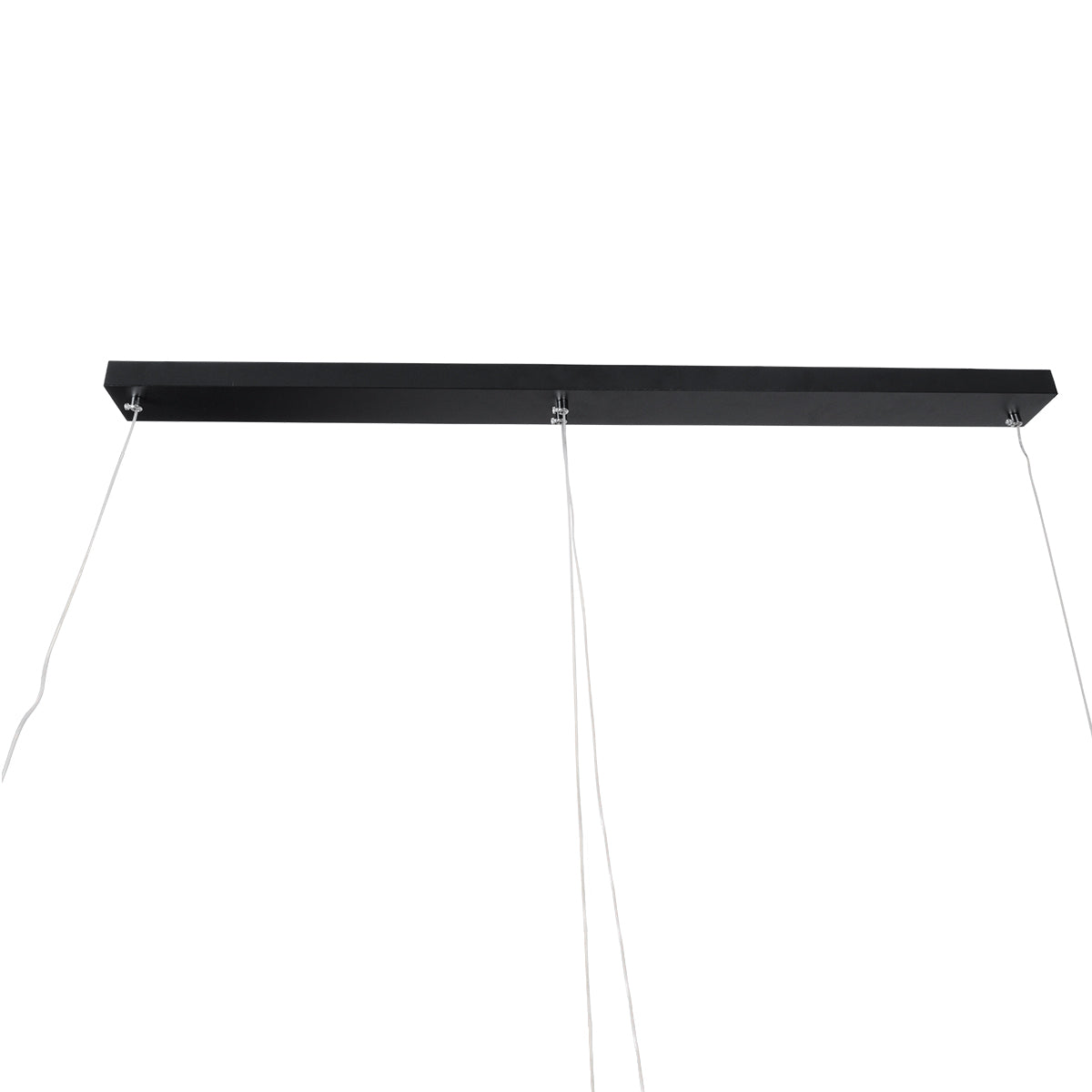 TEREZA 61288 Modern LED Ceiling Pendant Lamp 67W 7504lm 300° AC 220-240V IP20 Adjustable White CCT with Remote Control from 2700K to 6000K Dimmable - Lumileds SMD Chip - Matte Black - L110 x W4.5 x H34