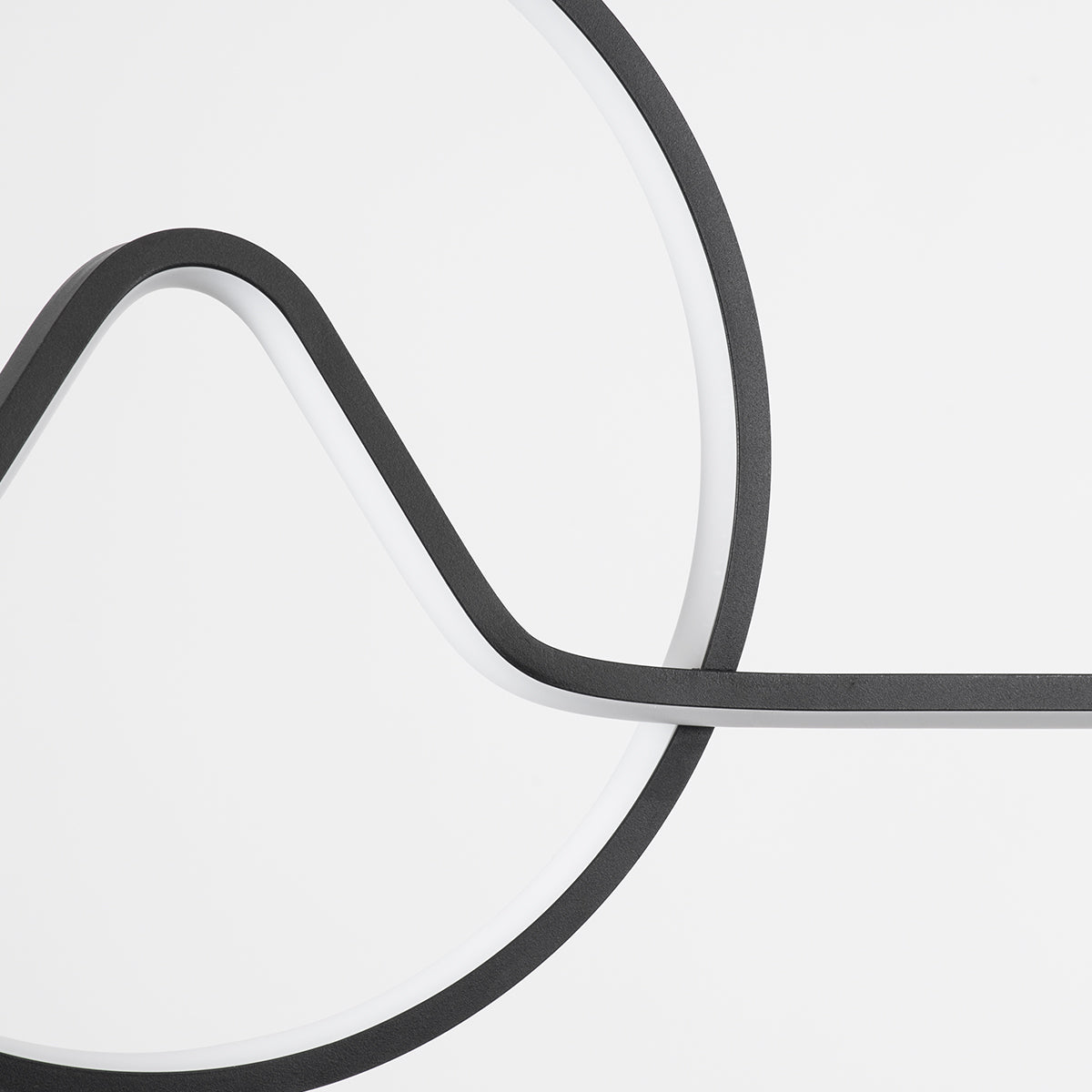 WINDY 61292 Κρεμαστό Φωτιστικό Οροφής Design LED CCT 67W 7504lm 300° AC 220-240V - Εναλλαγή Φωτισμού μέσω Τηλεχειριστηρίου All In One Ψυχρό 6000k+Φυσικό 4500k+Θερμό 2700k Dimmable Μ120 x Π4 x Υ30cm - Μαύρο