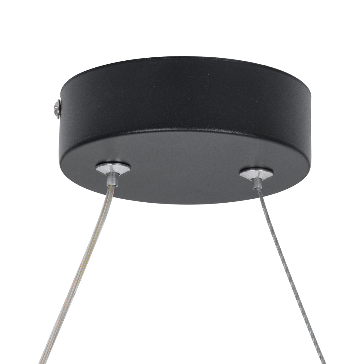 ROME 61294 Μοντέρνο Κρεμαστό Φωτιστικό Οροφής LED 24W 2640lm 200° AC 220-240V IP20 Ρυθμιζόμενο Λευκό CCT με On/Off 2700K/4500K/6000K - Lumileds SMD Chip - Μαύρο Ματ - Μ65.5 x Π4 x Υ33