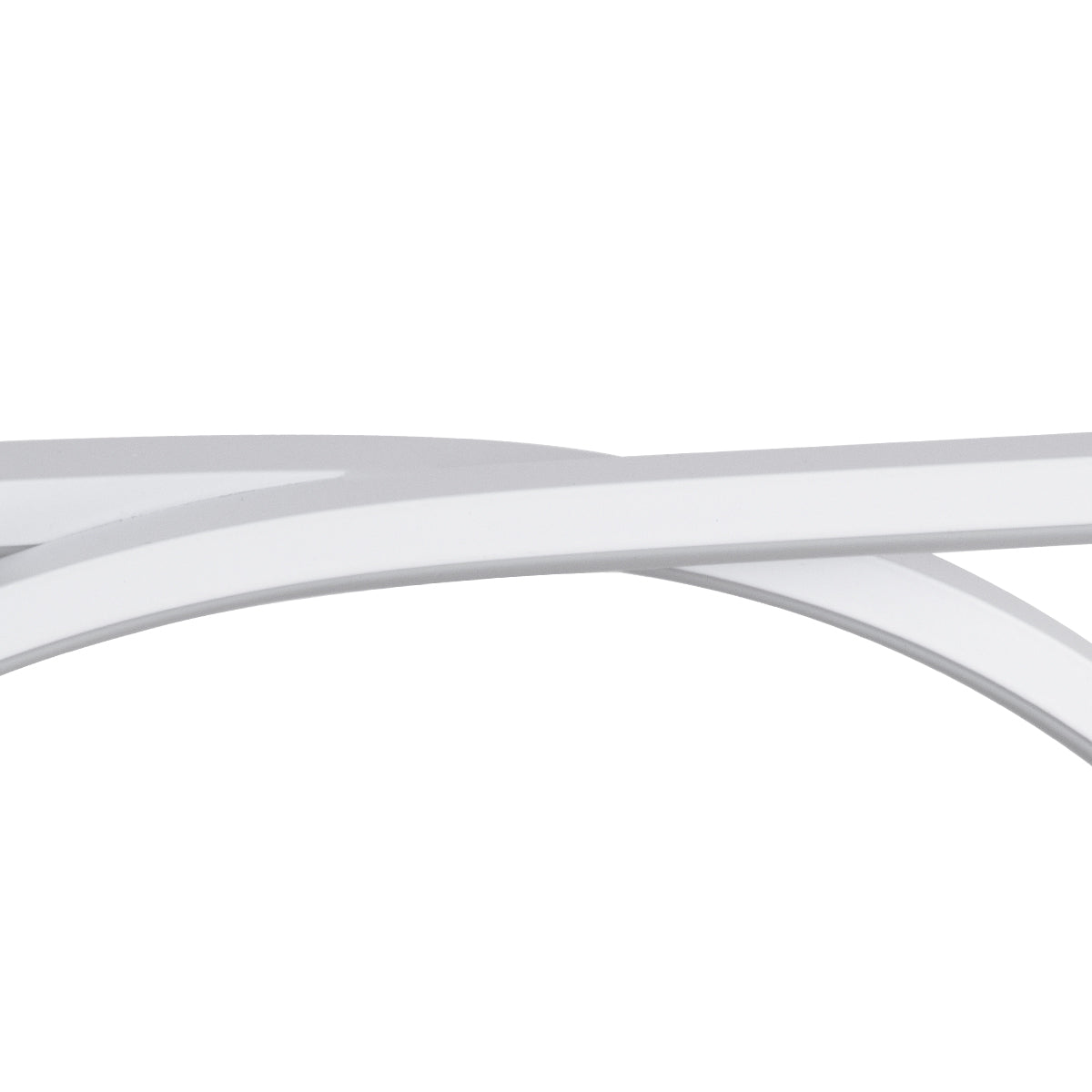 ROME 61295 Μοντέρνο Κρεμαστό Φωτιστικό Οροφής LED 24W 2640lm 200° AC 220-240V IP20 Ρυθμιζόμενο Λευκό CCT με On/Off 2700K/4500K/6000K - Lumileds SMD Chip - Λευκό Ματ - Μ65.5 x Π4 x Υ33