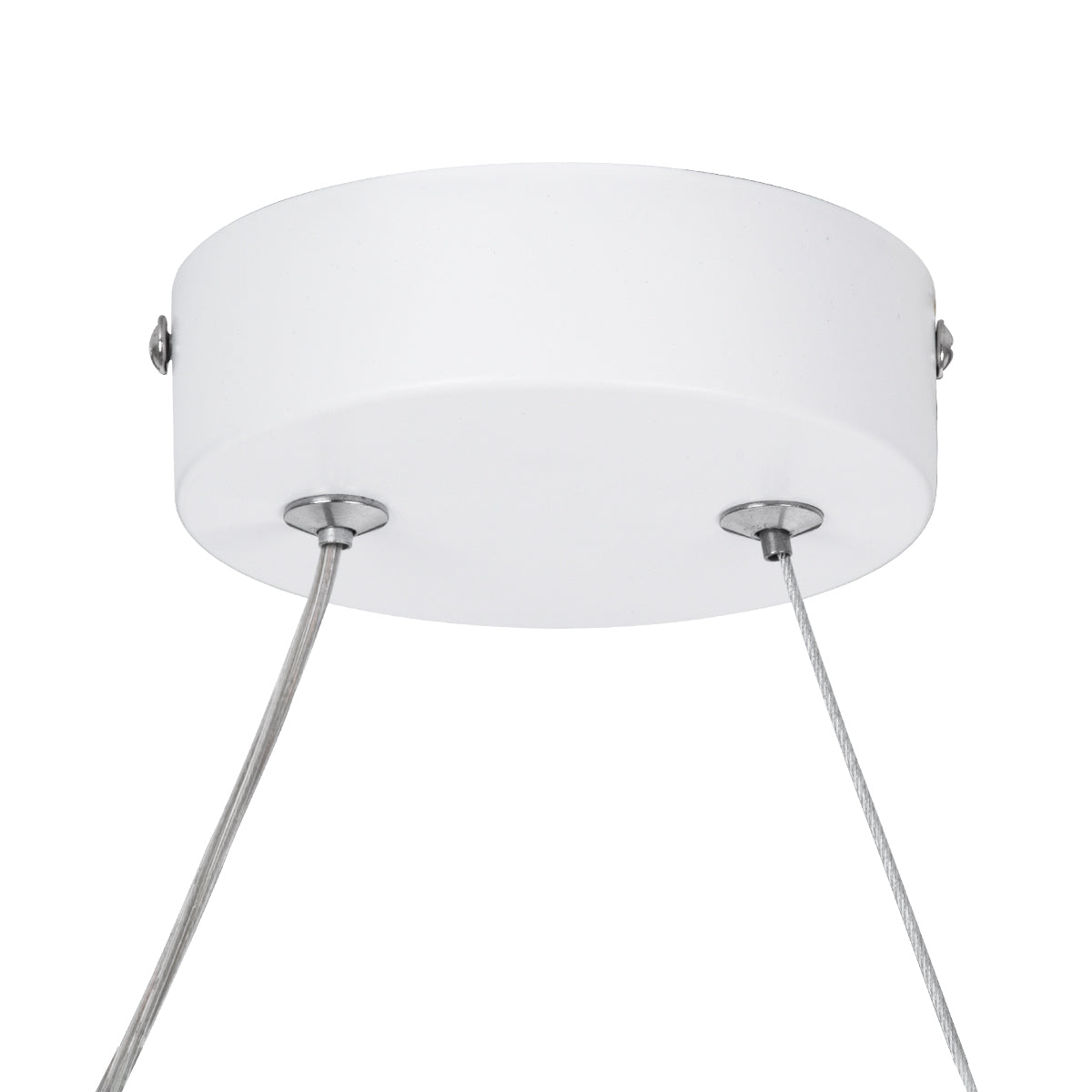 ROME 61295 Μοντέρνο Κρεμαστό Φωτιστικό Οροφής LED 24W 2640lm 200° AC 220-240V IP20 Ρυθμιζόμενο Λευκό CCT με On/Off 2700K/4500K/6000K - Lumileds SMD Chip - Λευκό Ματ - Μ65.5 x Π4 x Υ33