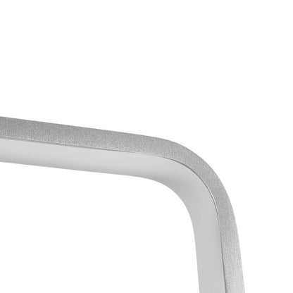 NEROBA 61304 Μοντέρνο Κρεμαστό Φωτιστικό Οροφής LED 18W 1980lm 360° AC 220-240V IP20 Ρυθμιζόμενο Λευκό CCT με On/Off 2700K/4500K/6000K - Lumileds SMD Chip - Νίκελ Βούρτσας - Μ29 x Π2 x Υ36