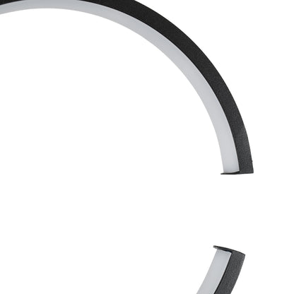 CEROBA 61306 Κρεμαστό Φωτιστικό Οροφής Linear Design LED CCT 12W 1320lm 360° AC 220-240V - Εναλλαγή Φωτισμού μέσω Διακόπτη On/Off All In One Ψυχρό 6000k+Φυσικό 4500k+Θερμό 2700k Φ22 x Π2cm - Μαύρο