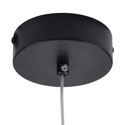 TEARS 61309 Κρεμαστό Φωτιστικό Οροφής Design LED CCT 3W 330lm 180° AC 220-240V - Εναλλαγή Φωτισμού μέσω Διακόπτη On/Off All In One Ψυχρό 6000k+Φυσικό 4500k+Θερμό 2700k Φ3.2 x Υ51.5cm - Μαύρο