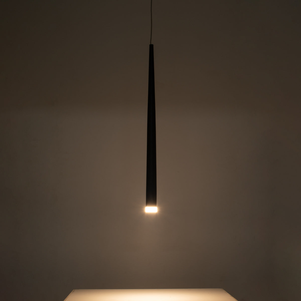 TEARS 61310 Κρεμαστό Φωτιστικό Οροφής Design LED CCT 3W 330lm 180° AC 220-240V - Εναλλαγή Φωτισμού μέσω Διακόπτη On/Off All In One Ψυχρό 6000k+Φυσικό 4500k+Θερμό 2700k Φ3.2 x Υ51.5cm - Χρυσό Βούρτσας