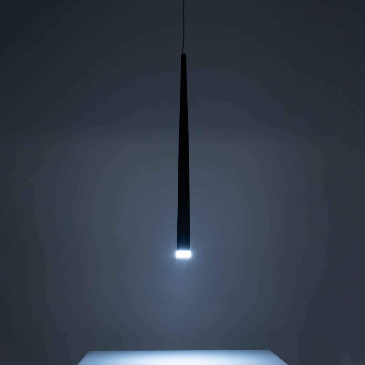 TEARS 61310 Κρεμαστό Φωτιστικό Οροφής Design LED CCT 3W 330lm 180° AC 220-240V - Εναλλαγή Φωτισμού μέσω Διακόπτη On/Off All In One Ψυχρό 6000k+Φυσικό 4500k+Θερμό 2700k Φ3.2 x Υ51.5cm - Χρυσό Βούρτσας