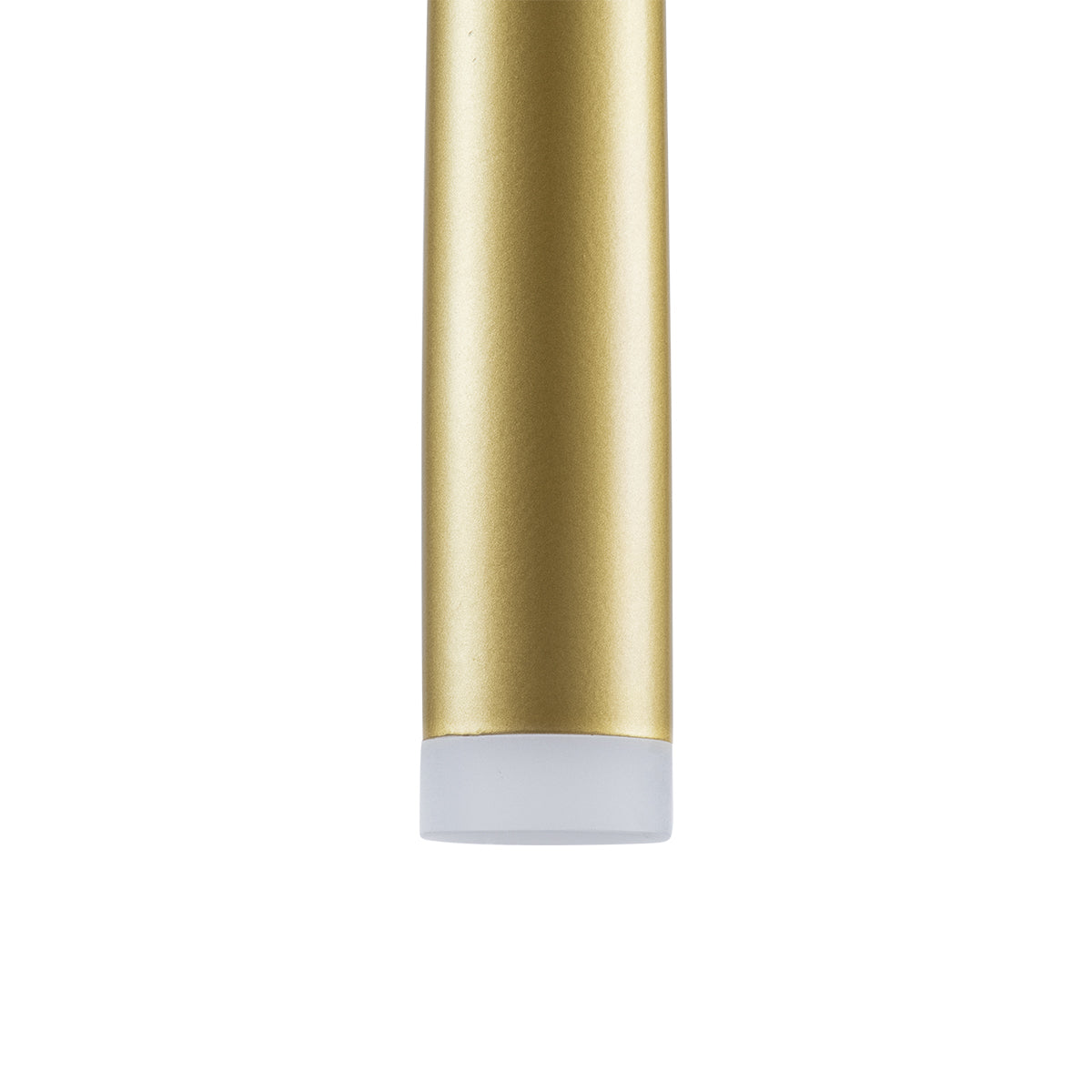 TEARS 61310 Κρεμαστό Φωτιστικό Οροφής Design LED CCT 3W 330lm 180° AC 220-240V - Εναλλαγή Φωτισμού μέσω Διακόπτη On/Off All In One Ψυχρό 6000k+Φυσικό 4500k+Θερμό 2700k Φ3.2 x Υ51.5cm - Χρυσό Βούρτσας