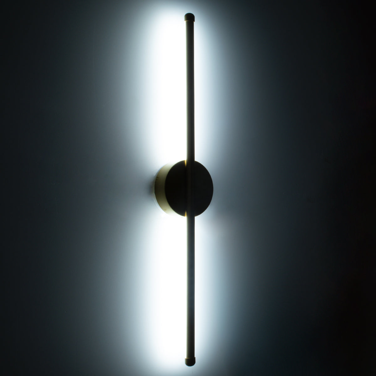 DIADEM 61330 Φωτιστικό Τοίχου - Απλίκα Design LED CCT 9W 1080lm 120° AC 220-240V - Εναλλαγή Φωτισμού μέσω Διακόπτη On/Off All In One Ψυχρό 6000k+Φυσικό 4500k+Θερμό 2700k Μ10 x Π4 x Υ60cm - Χρυσό