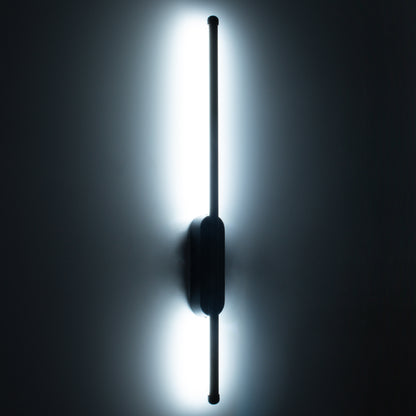 HARLEM 61332 Φωτιστικό Τοίχου - Απλίκα Design LED CCT 9W 1080lm 120° AC 220-240V - Εναλλαγή Φωτισμού μέσω Διακόπτη On/Off All In One Ψυχρό 6000k+Φυσικό 4500k+Θερμό 2700k Μ5 x Π4 x Υ60cm - Χρυσό