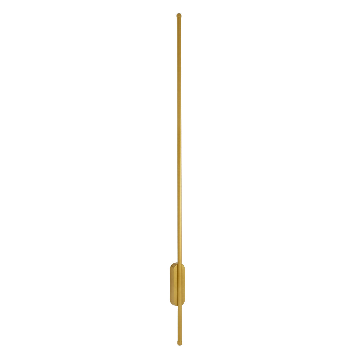 HARLEM 61336 Modern Wall Light - LED Wall Sconce 18W 2160lm 120° AC 220-240V IP20 Adjustable White CCT with On/Off 2700K/4500K/6000K - Lumileds SMD Chip - Brushed Gold - D5 x W4 x H120