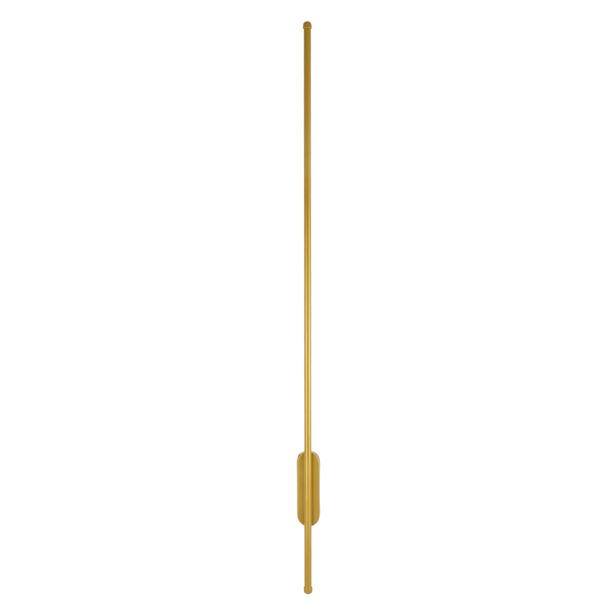 HARLEM 61336 Modern Wall Light - LED Wall Sconce 18W 2160lm 120° AC 220-240V IP20 Adjustable White CCT with On/Off 2700K/4500K/6000K - Lumileds SMD Chip - Brushed Gold - D5 x W4 x H120