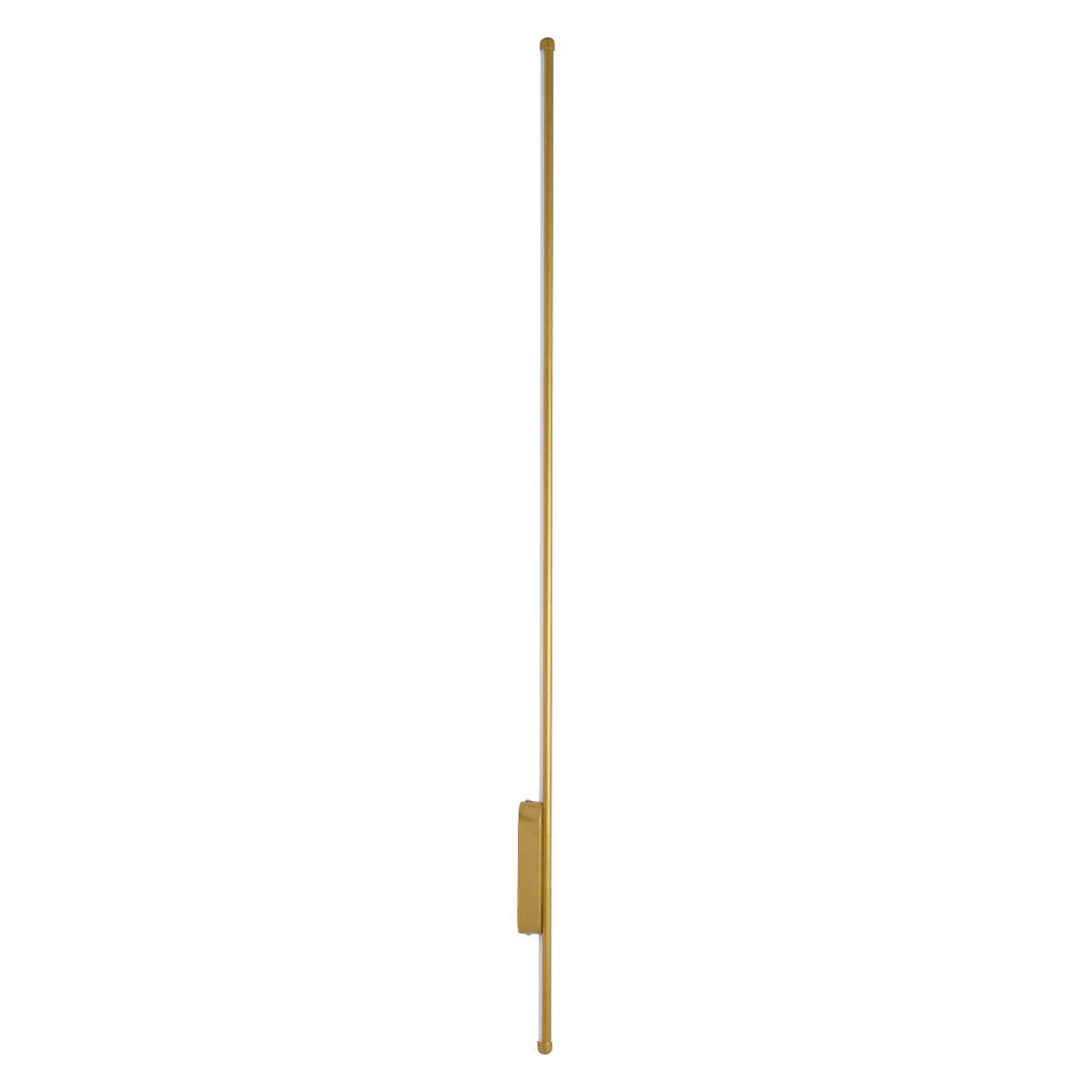 HARLEM 61336 Modern Wall Light - LED Wall Sconce 18W 2160lm 120° AC 220-240V IP20 Adjustable White CCT with On/Off 2700K/4500K/6000K - Lumileds SMD Chip - Brushed Gold - D5 x W4 x H120