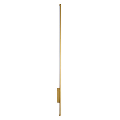 HARLEM 61336 Modern Wall Light - LED Wall Sconce 18W 2160lm 120° AC 220-240V IP20 Adjustable White CCT with On/Off 2700K/4500K/6000K - Lumileds SMD Chip - Brushed Gold - D5 x W4 x H120