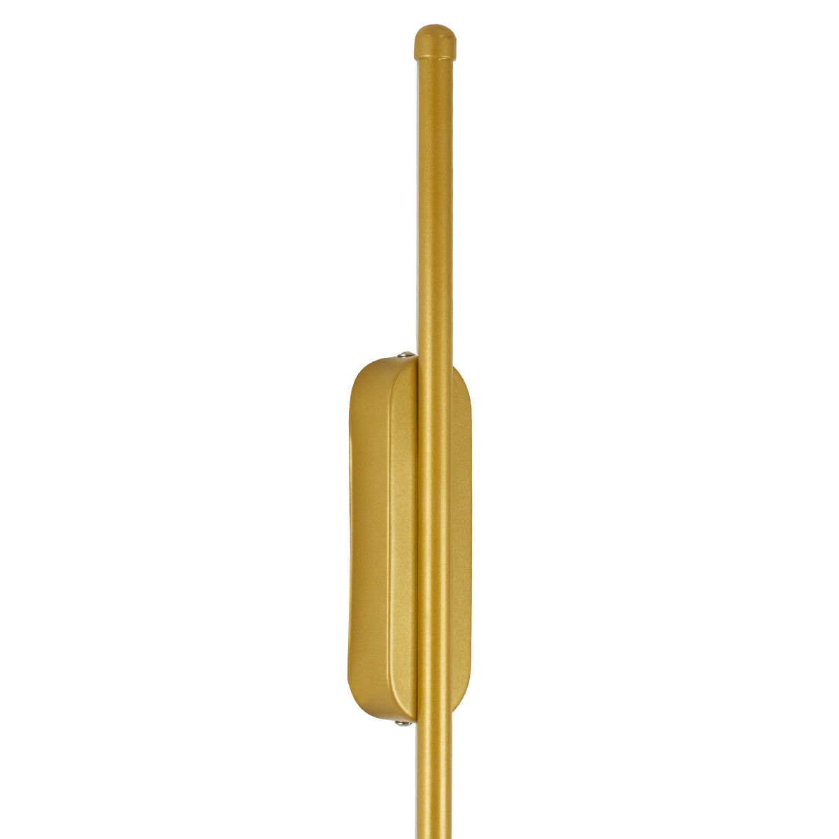 HARLEM 61336 Modern Wall Light - LED Wall Sconce 18W 2160lm 120° AC 220-240V IP20 Adjustable White CCT with On/Off 2700K/4500K/6000K - Lumileds SMD Chip - Brushed Gold - D5 x W4 x H120