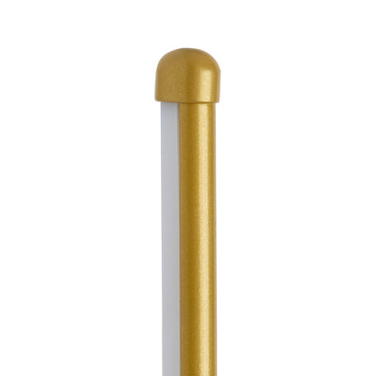 HARLEM 61336 Modern Wall Light - LED Wall Sconce 18W 2160lm 120° AC 220-240V IP20 Adjustable White CCT with On/Off 2700K/4500K/6000K - Lumileds SMD Chip - Brushed Gold - D5 x W4 x H120