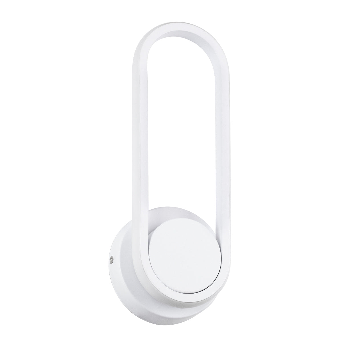 DALLAS 61346 Φωτιστικό Τοίχου - Απλίκα Design LED CCT 12W 1440lm 360° AC 220-240V - Εναλλαγή Φωτισμού μέσω Διακόπτη On/Off All In One Ψυχρό 6000k+Φυσικό 4500k+Θερμό 2700k Μ12 x Π6.5 x Υ32cm - Λευκό