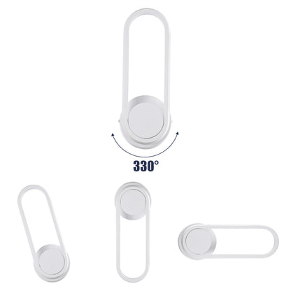 DALLAS 61346 Φωτιστικό Τοίχου - Απλίκα Design LED CCT 12W 1440lm 360° AC 220-240V - Εναλλαγή Φωτισμού μέσω Διακόπτη On/Off All In One Ψυχρό 6000k+Φυσικό 4500k+Θερμό 2700k Μ12 x Π6.5 x Υ32cm - Λευκό