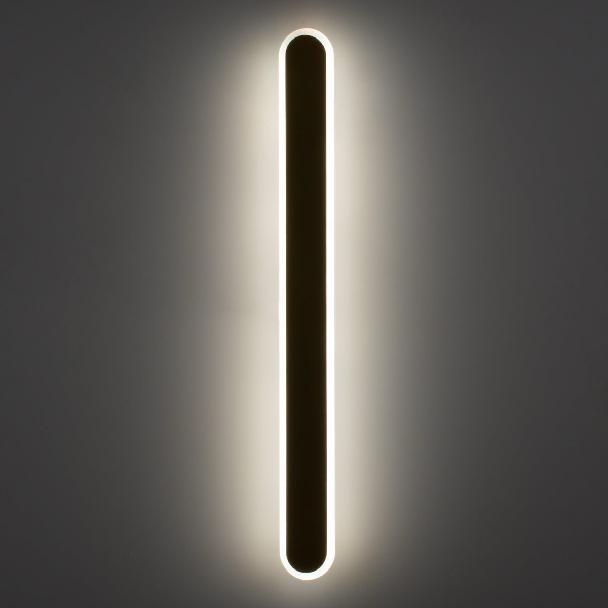 HOUSTON 61347 Μοντέρνο Φωτιστικό Τοίχου - Απλίκα LED 18W 2160lm 360° AC 220-240V IP20 Ρυθμιζόμενο Λευκό CCT με On/Off 2700K/4500K/6000K - Lumileds SMD Chip - Μαύρο Ματ - Μ6 x Π3 x Υ60