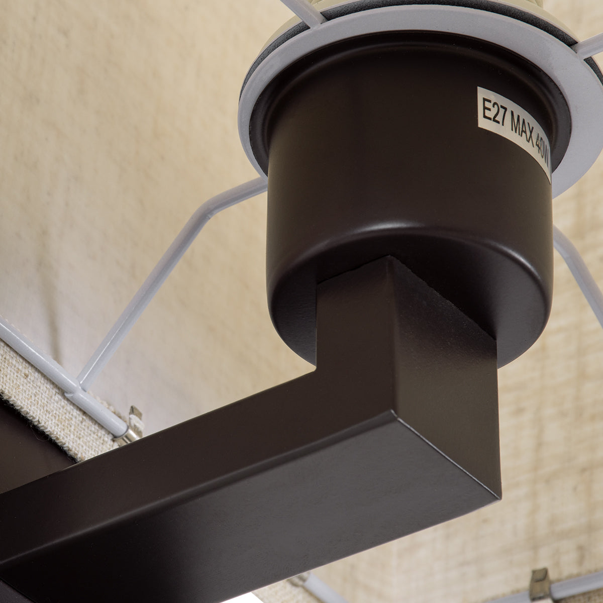 ROULETTE-S 61384 Μοντέρνο Φωτιστικό Τοίχου - Απλίκα Ξενοδοχείου Bed Side LED 3W 360lm & 1 x E27 36° & 360° AC 220-240V - Reading Up/Down Light - Φορτιστής USB 3A - Μ17 x Π20 x Υ37cm - Φυσικό Λευκό 4500K - Καφέ με Μπεζ Καπέλο - Σετ 2 Τεμαχίων