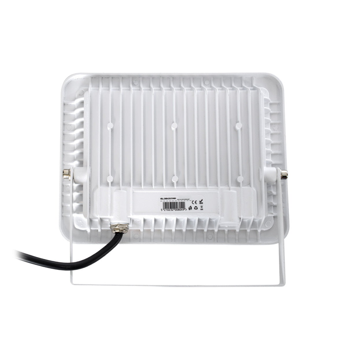 ATLAS 61420 Επαγγελματικός Προβολέας LED 50W 6000lm 120° AC 220-240V - Αδιάβροχος IP67 - Μ21 x Π3.5 x Υ16cm - Λευκό - Φυσικό Λευκό 4500K - LUMILEDS Chips - TÜV Rheinland Certified - 5 Years Warranty