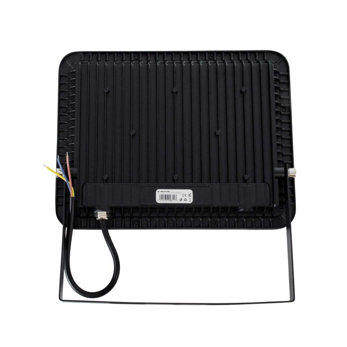 ATLAS 61426 Προβολέας LED 100W 12000lm 120° AC 220-240V Αδιάβροχο IP67 Φυσικό Λευκό 4500K - Lumileds SMD Chip - TÜV Rheinland Certified - Μαύρο Ματ - Μ27 x Π4 x Υ21