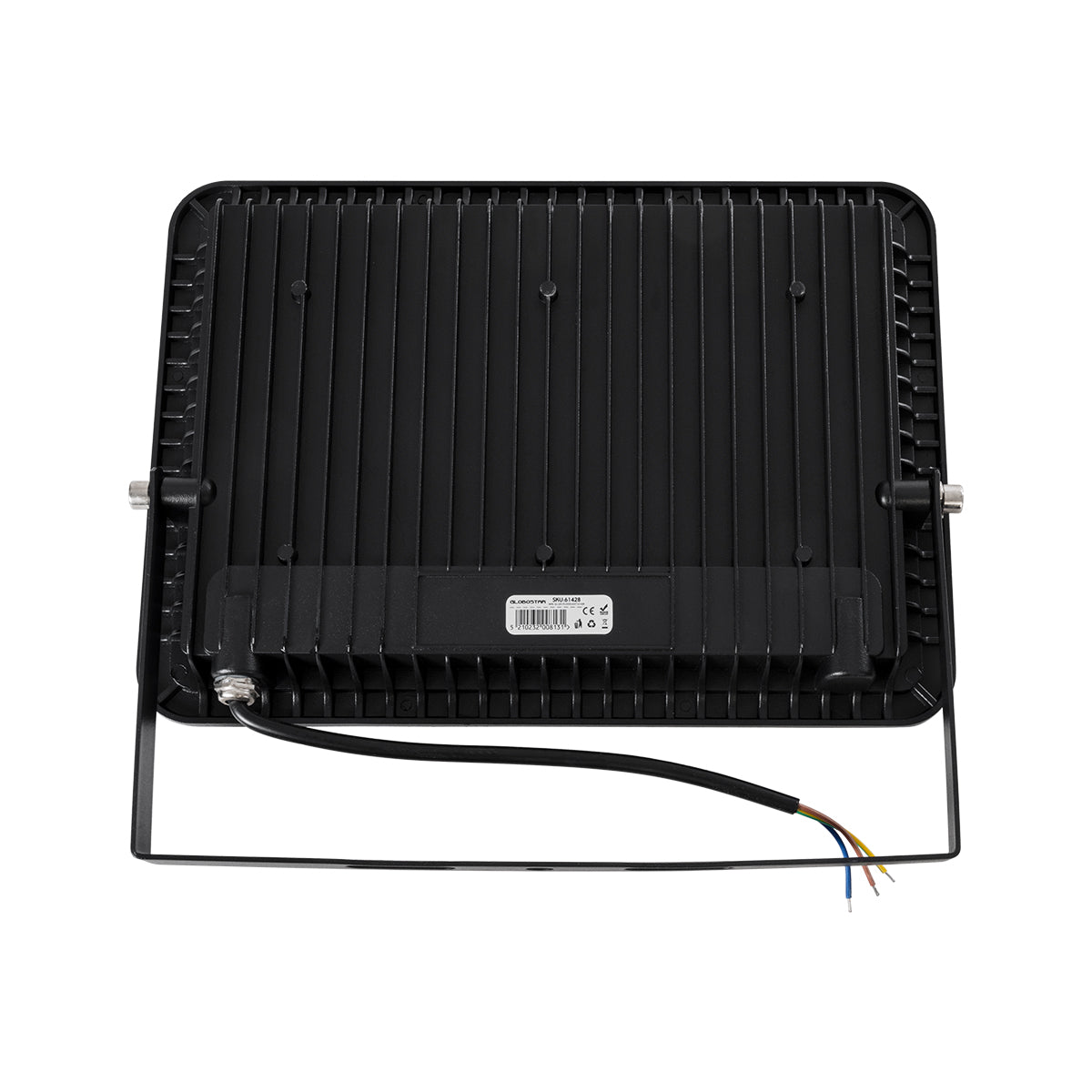 ATLAS 61428 Προβολέας LED 150W 18750lm 120° AC 220-240V Αδιάβροχο IP67 Ψυχρό Λευκό 6000K - Lumileds SMD Chip - TÜV Rheinland Certified - Μαύρο Ματ - Μ32 x Π4 x Υ23