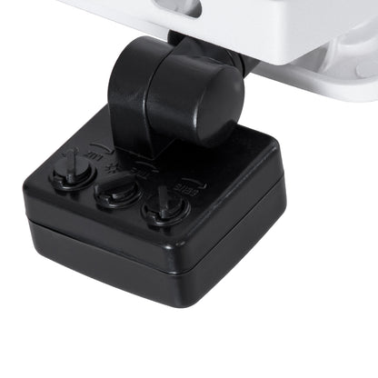 AURORA 61440 Επαγγελματικός Προβολέας LED 30W 3750lm 120° AC 220-240V με Ενσωματωμένο Ρυθμιζόμενο Αισθητήρα Κίνησης PIR - Αδιάβροχος IP67 - Μ16 x Π5 x Υ17.5cm - Λευκό - Ψυχρό Λευκό 6000K - LUMILEDS Chips - TÜV Rheinland Certified