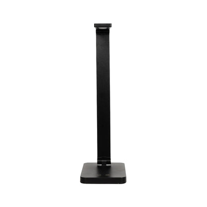 TEBLA 60481 Μοντέρνο Επιτραπέζιο Φωτιστικό Γραφείου LED 5W 500lm 120° AC 220-240V IP20 Ρυθμιζόμενο Λευκό CCT με Αφή 2700K/4500K/6000K Dimmable - Bridgelux SMD Chip - Μαύρο - Μ11 x Π31 x Υ52