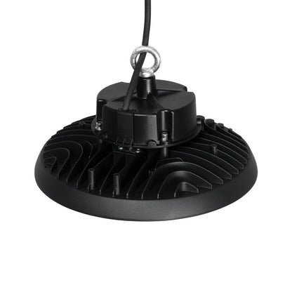 INDUSTRY 61500 LED UFO HIGH BAY 100W 175*SANAN OPTO CHIP 150lm/W 15000lm CRI≥80Ra SDCM<5 90° 85-265VAC 50/60Hz IP65 5000K TÜV SÜD CERTIFIED DRIVER - Μαύρο - Μ26.5 x Π26.5 x Υ15cm