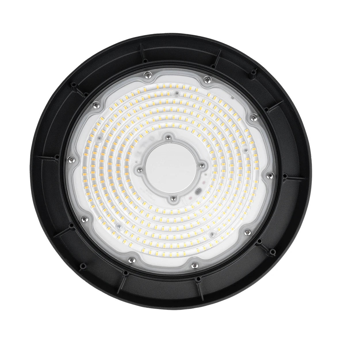 INDUSTRY 61502 LED UFO HIGH BAY 200W 338*SANAN OPTO CHIP 150lm/W 30000lm CRI≥80Ra SDCM<5 90° 85-265VAC 50/60Hz IP65 5000K TÜV SÜD CERTIFIED DRIVER - Μαύρο - Μ30 x Π30 x Υ16cm