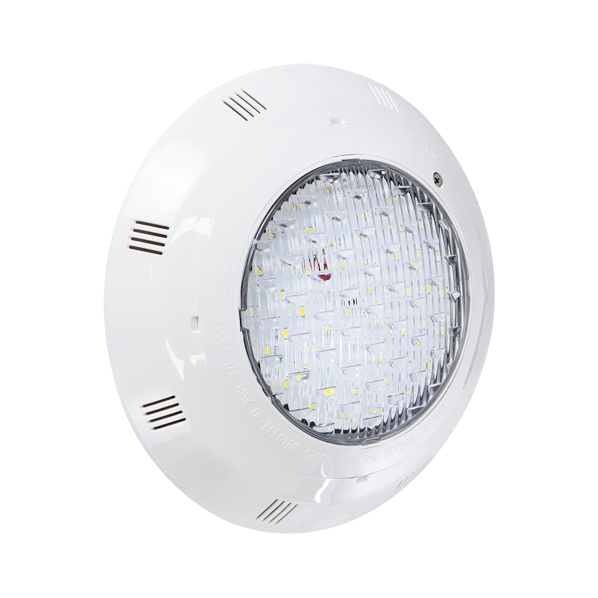 POOLΕΤΙ 61539 PRO Φωτιστικό Πισίνας LED 25W 2000lm 120° AC/DC 12V Αδιάβροχο IP68 IK06 Tempered Glass Φ30 x Υ6.5cm Φυσικό Λευκό 4500K - Bridgelux Chip - 2 Meter VDE Certified Cable