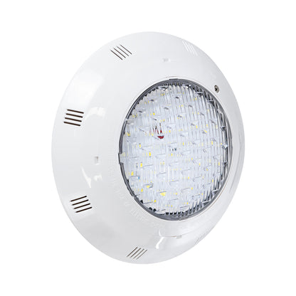 POOLΕΤΙ 61539 PRO Φωτιστικό Πισίνας LED 25W 2000lm 120° AC/DC 12V Αδιάβροχο IP68 IK06 Tempered Glass Φ30 x Υ6.5cm Φυσικό Λευκό 4500K - Bridgelux Chip - 2 Meter VDE Certified Cable