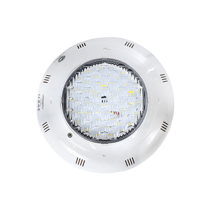 POOLΕΤΙ 61539 PRO Φωτιστικό Πισίνας LED 25W 2000lm 120° AC/DC 12V Αδιάβροχο IP68 IK06 Tempered Glass Φ30 x Υ6.5cm Φυσικό Λευκό 4500K - Bridgelux Chip - 2 Meter VDE Certified Cable