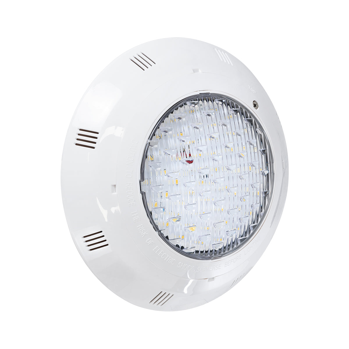 POOLΕΤΙ 61540 PRO Φωτιστικό Πισίνας LED 25W 1875lm 120° AC/DC 12V Αδιάβροχο IP68 IK06 Tempered Glass Φ30 x Υ6.5cm Θερμό Λευκό 2700K - Bridgelux Chip - 2 Meter VDE Certified Cable