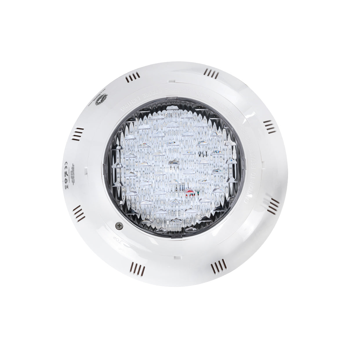 POOLΕΤΙ 61542 PRO Φωτιστικό Πισίνας LED 25W 1750lm 120° AC 12V Αδιάβροχο IP68 IK06 Tempered Glass Φ30 x Υ6.5cm RGB με Ασύρματο Χειριστήριο RF 2.4Ghz Εμβέλειας 60 Μέτρων - Bridgelux Chip - 2 Meter VDE Certified Cable