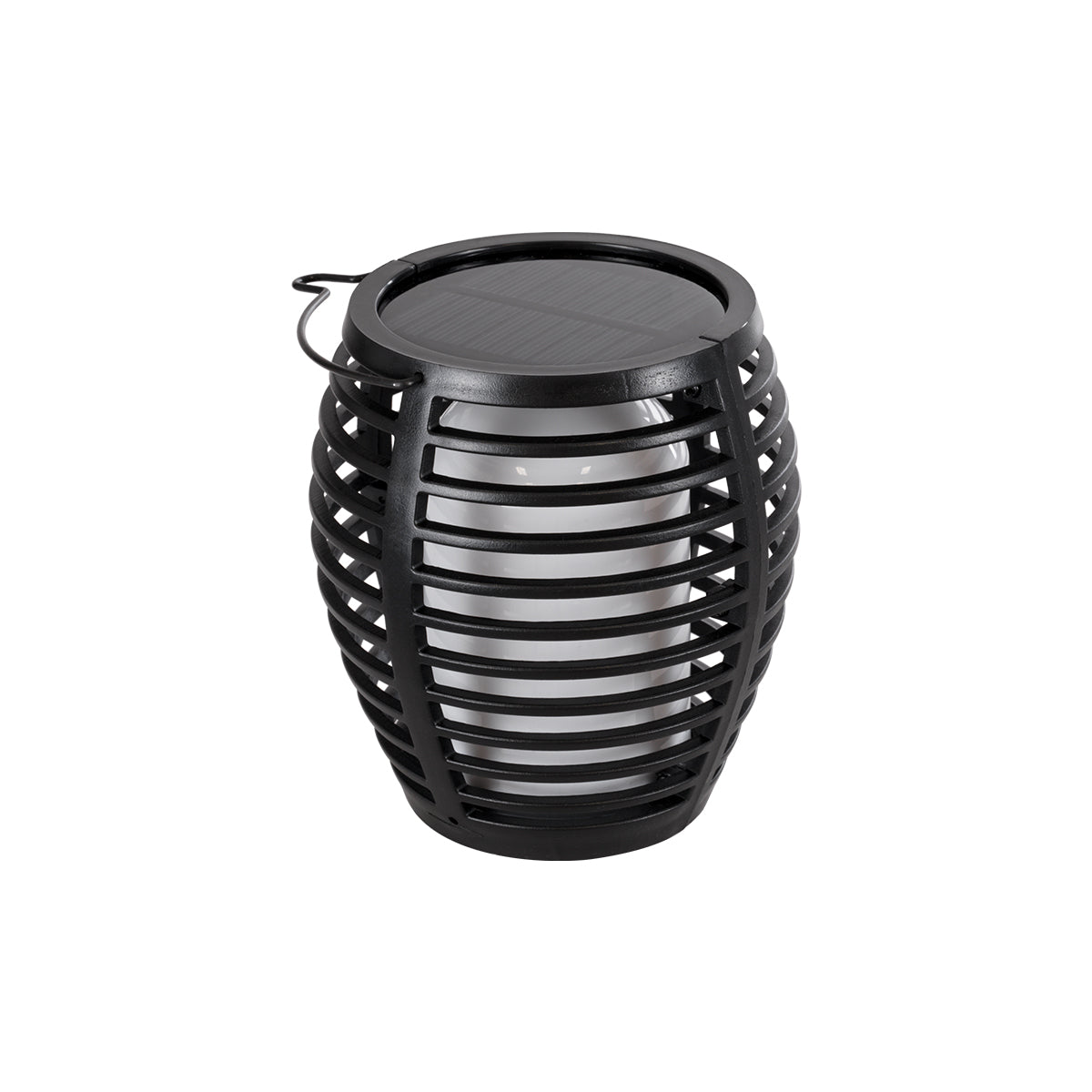 FIAMMA 61549 Αυτόνομο Ηλιακό Καρφωτό Φωτιστικό Κήπου LED SMD 2W 80lm με Ενσωματωμένη Μπαταρία 1500mAh - Φωτοβολταϊκό Πάνελ - Αισθητήρα Ημέρας-Νύχτας Φαναράκι Κήπου - Εφέ Φλόγας Διακοσμητικό - Αδιάβροχο IP65 - 1800K Φ10 x Υ55cm