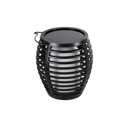 FIAMMA 61549 Αυτόνομο Ηλιακό Καρφωτό Φωτιστικό Κήπου LED SMD 2W 80lm με Ενσωματωμένη Μπαταρία 1500mAh - Φωτοβολταϊκό Πάνελ - Αισθητήρα Ημέρας-Νύχτας Φαναράκι Κήπου - Εφέ Φλόγας Διακοσμητικό - Αδιάβροχο IP65 - 1800K Φ10 x Υ55cm