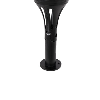 FIAMMA 61549 Αυτόνομο Ηλιακό Καρφωτό Φωτιστικό Κήπου LED SMD 2W 80lm με Ενσωματωμένη Μπαταρία 1500mAh - Φωτοβολταϊκό Πάνελ - Αισθητήρα Ημέρας-Νύχτας Φαναράκι Κήπου - Εφέ Φλόγας Διακοσμητικό - Αδιάβροχο IP65 - 1800K Φ10 x Υ55cm