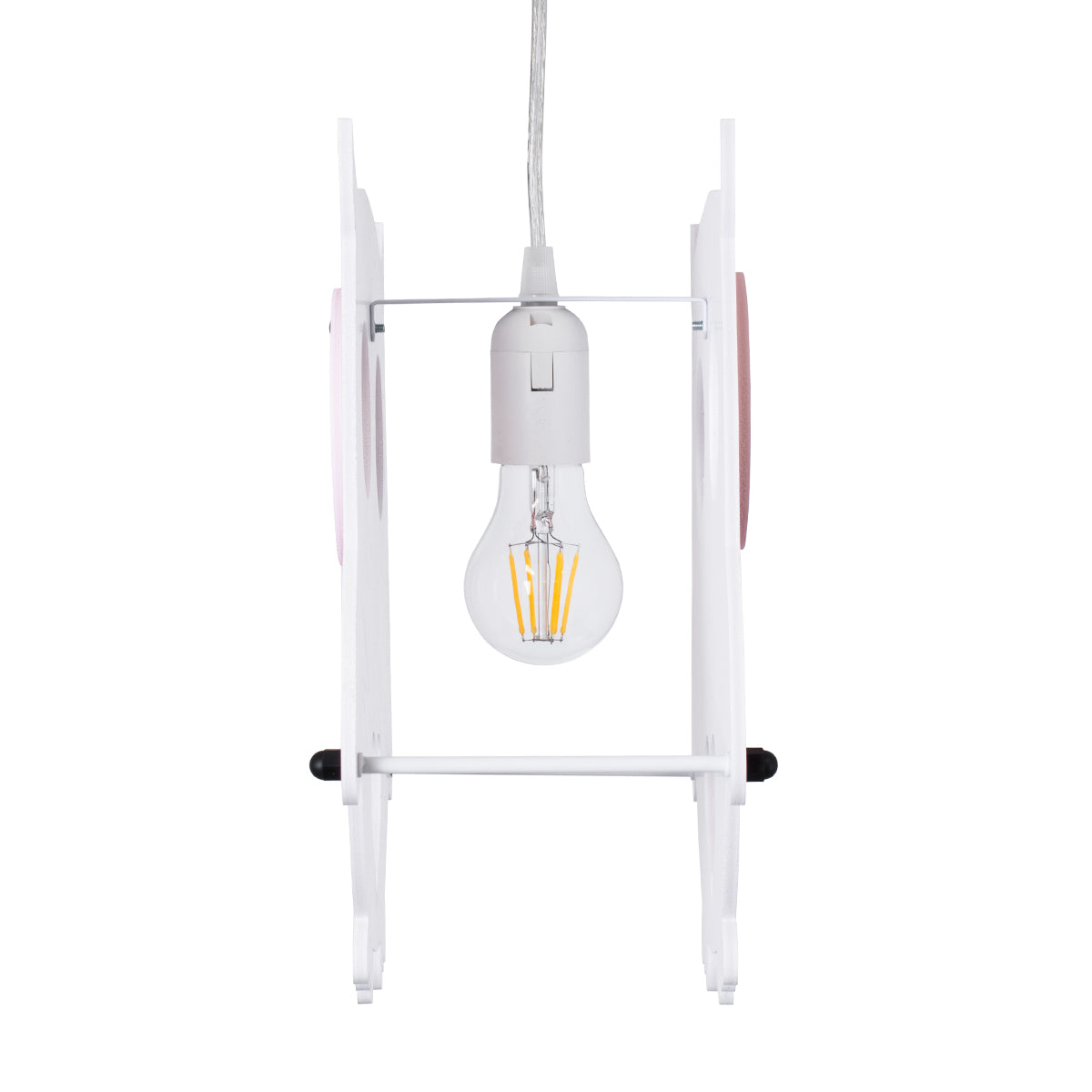 OWL 61576 Μοντέρνο Παιδικό Κρεμαστό Φωτιστικό Οροφής Μονόφωτο 1 x E27 Κόκκινο PVC Φιγούρα Κουκουβάγια Μ29.5 x Π15.5 x Υ30.5cm