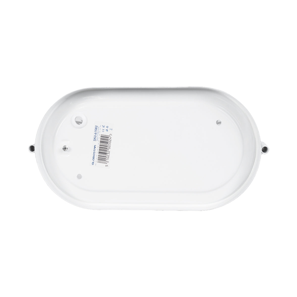 BOATLIGHT 61582 Vintage Φωτιστικό Καραβοχελώνα Τοίχου - Απλίκα με Ντουί 1 x E27 AC 220-240V Αδιάβροχο IP65 - Λευκό Ματ - Μ21 x Π10.4 x Υ9