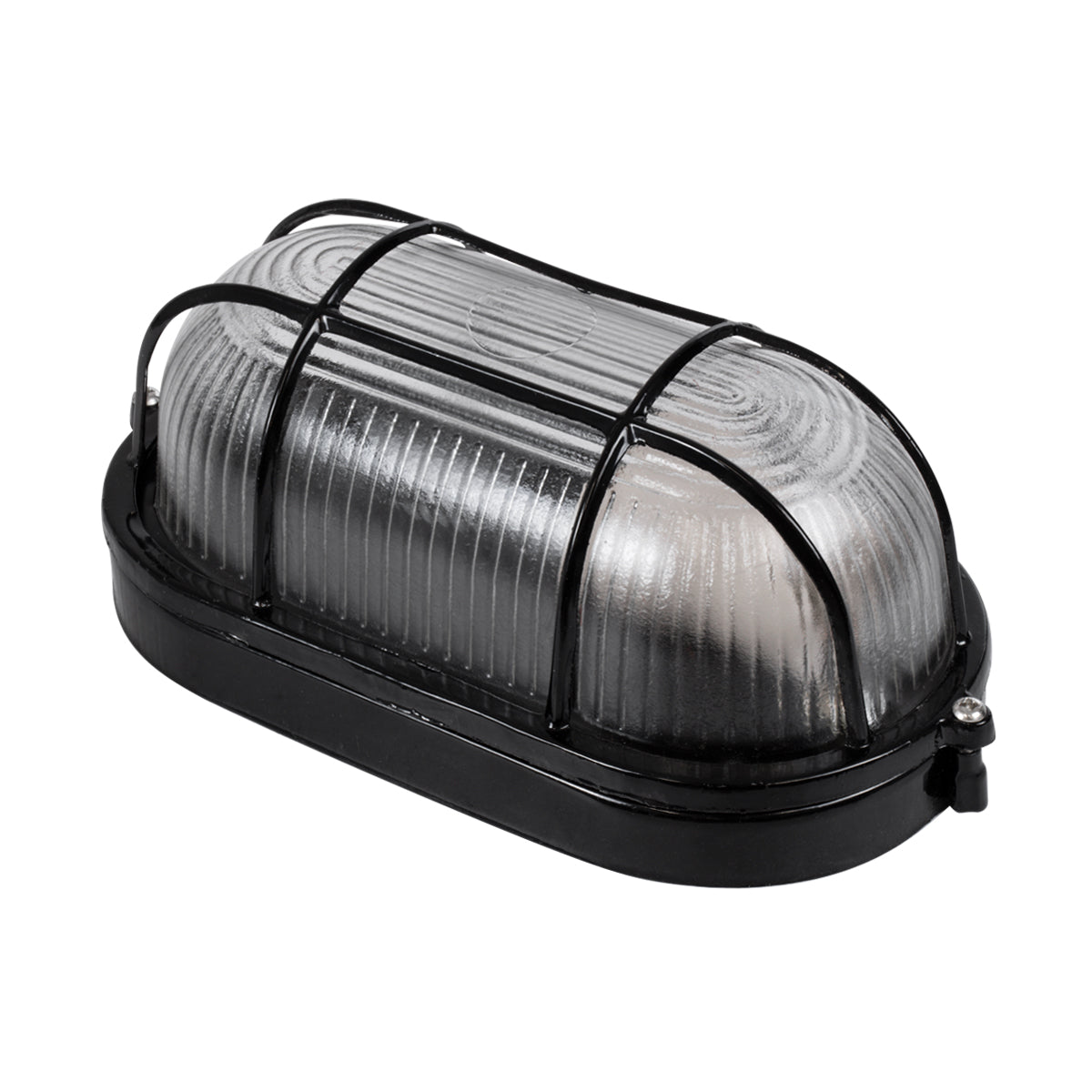 BOATLIGHT 61583 Vintage Φωτιστικό Καραβοχελώνα Τοίχου - Απλίκα με Ντουί 1 x E27 AC 220-240V Αδιάβροχο IP65 - Μαύρο Ματ - Μ21 x Π10.4 x Υ9