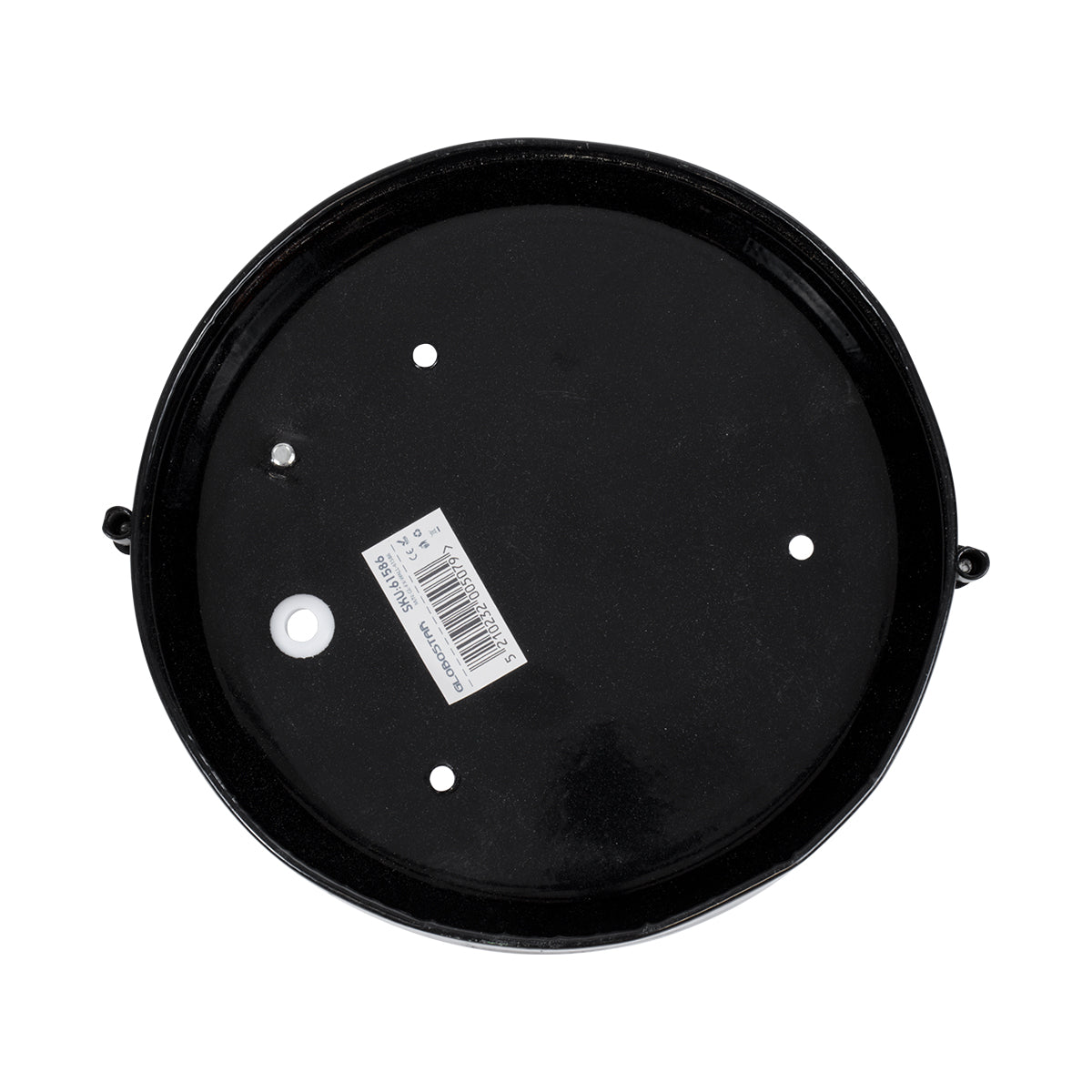 BOATLIGHT 61586 Vintage Φωτιστικό Καραβοχελώνα Τοίχου & Οροφής με Ντουί 1 x E27 AC 220-240V Αδιάβροχο IP65 - Μαύρο Ματ - Μ17.5 x Π17.5 x Υ9
