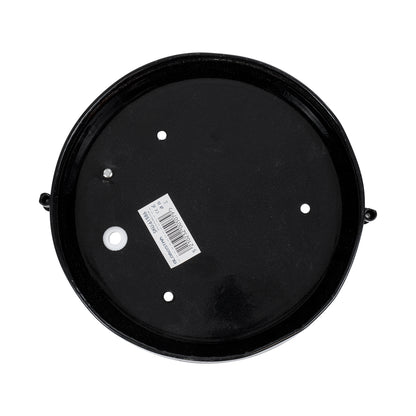 BOATLIGHT 61586 Vintage Φωτιστικό Καραβοχελώνα Τοίχου & Οροφής με Ντουί 1 x E27 AC 220-240V Αδιάβροχο IP65 - Μαύρο Ματ - Μ17.5 x Π17.5 x Υ9