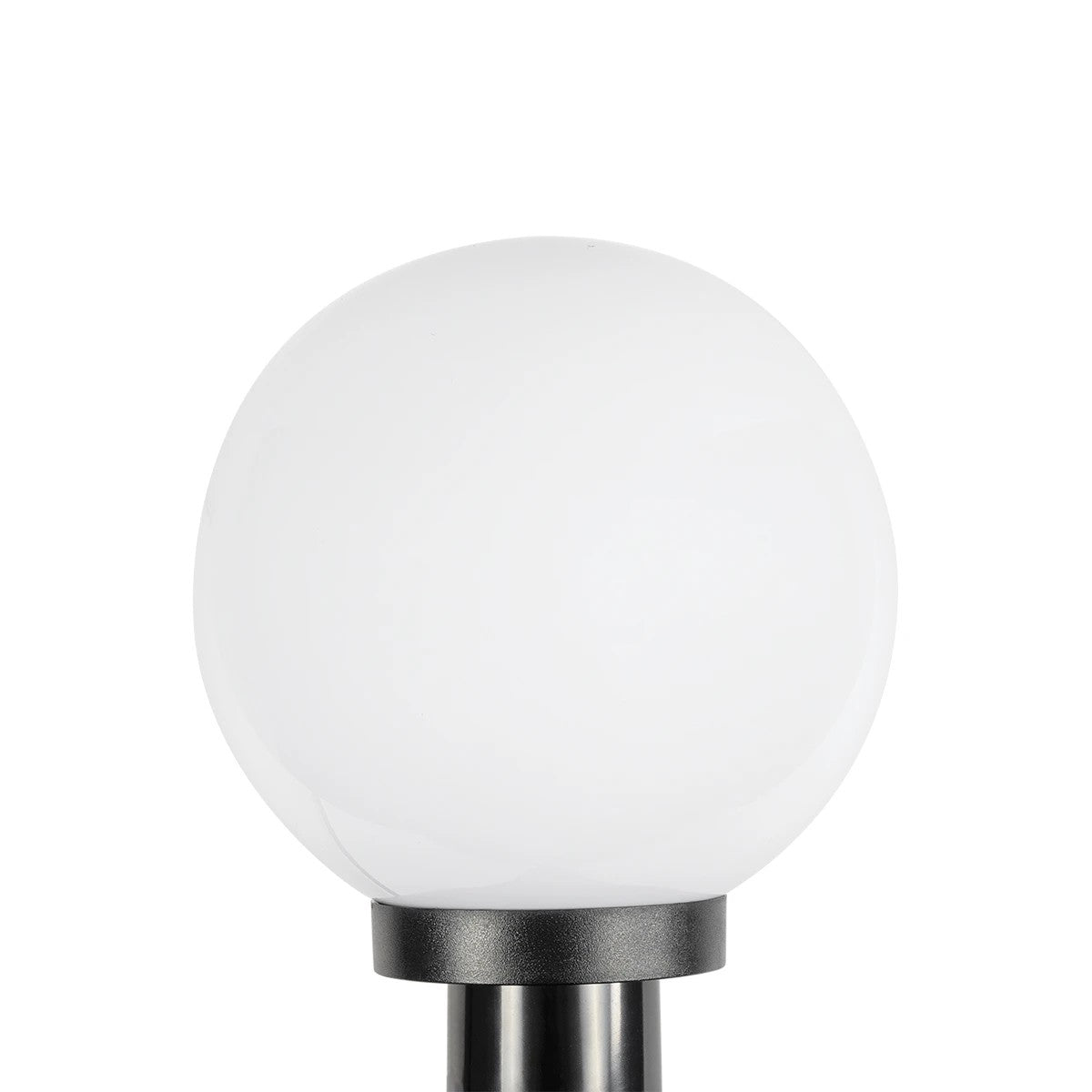 AGROS 61593 Φωτιστικό Κήπου / Καρφωτό με Ντουί 1 x E27 AC 220-240V Αδιάβροχο IP65 - Λευκό & Μάυρο - Μ20 x Π20 x Υ54cm