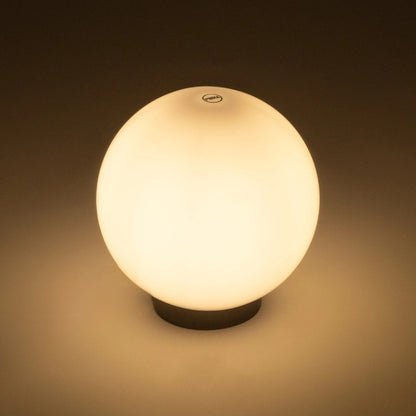 AGROS 61594 Φωτιστικό Κήπου με Ντουί 1 x E27 AC 220-240V Αδιάβροχο IP65 - Λευκό & Μάυρο - Μ20 x Π20 x Υ22cm