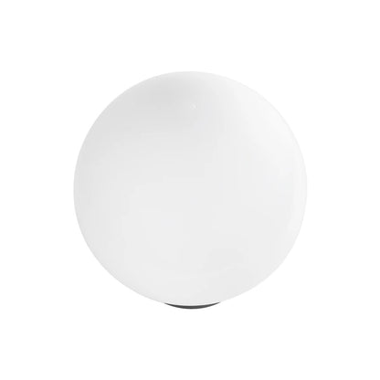 AGROS 61594 Φωτιστικό Κήπου με Ντουί 1 x E27 AC 220-240V Αδιάβροχο IP65 - Λευκό & Μάυρο - Μ20 x Π20 x Υ22cm